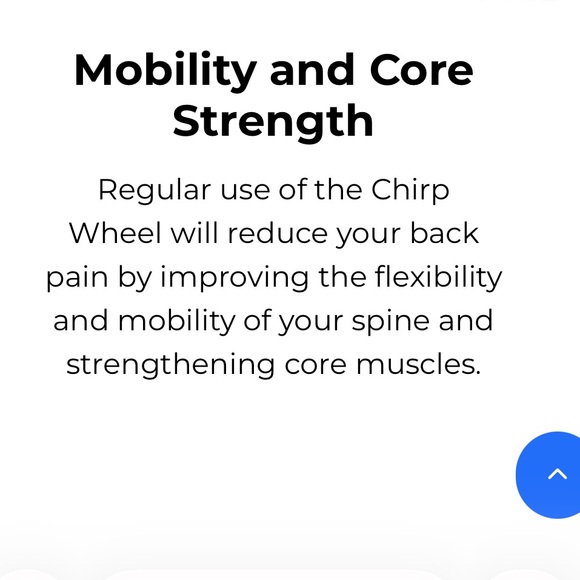 CHIRP WHEEL+ | Yoga Wheel in Black and Mint 10” - Picture 7 of 7